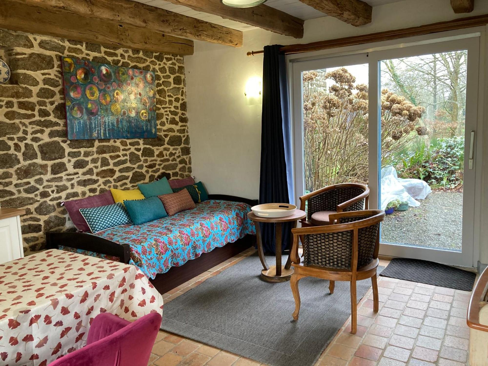 Au Pont Ricoul Bed & Breakfast Saint-Pierre-de-Plesguen ภายนอก รูปภาพ