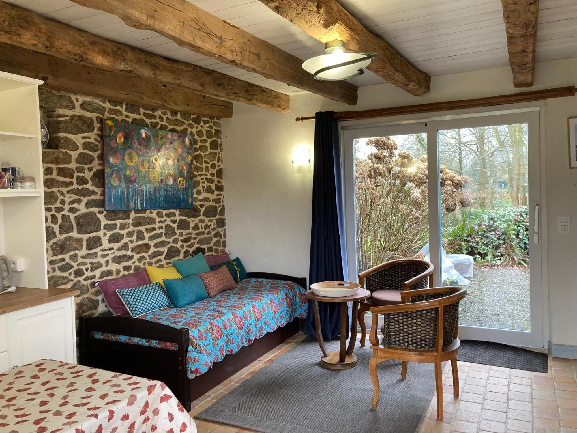 Au Pont Ricoul Bed & Breakfast Saint-Pierre-de-Plesguen ภายนอก รูปภาพ